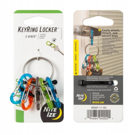 Brelok identyfikator na klucze Keyring Locker