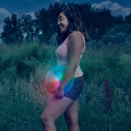 Świecące frisbee LED kilka kolorów RGB